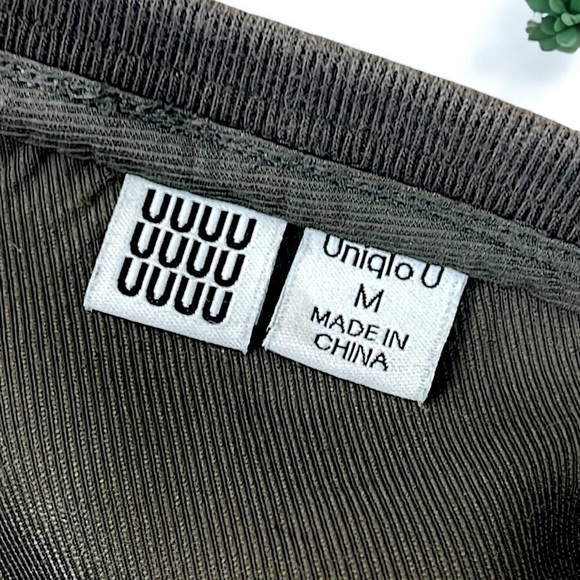 Uniqlo Women’s Green Twill Long Sleeve Top - Picture 13 of 16
